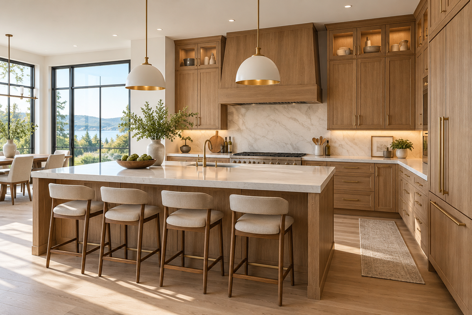 Custom Kitchen Cabinets in Langley: Design, Build, Install